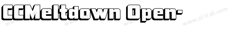 CCMeltdown Open字体转换